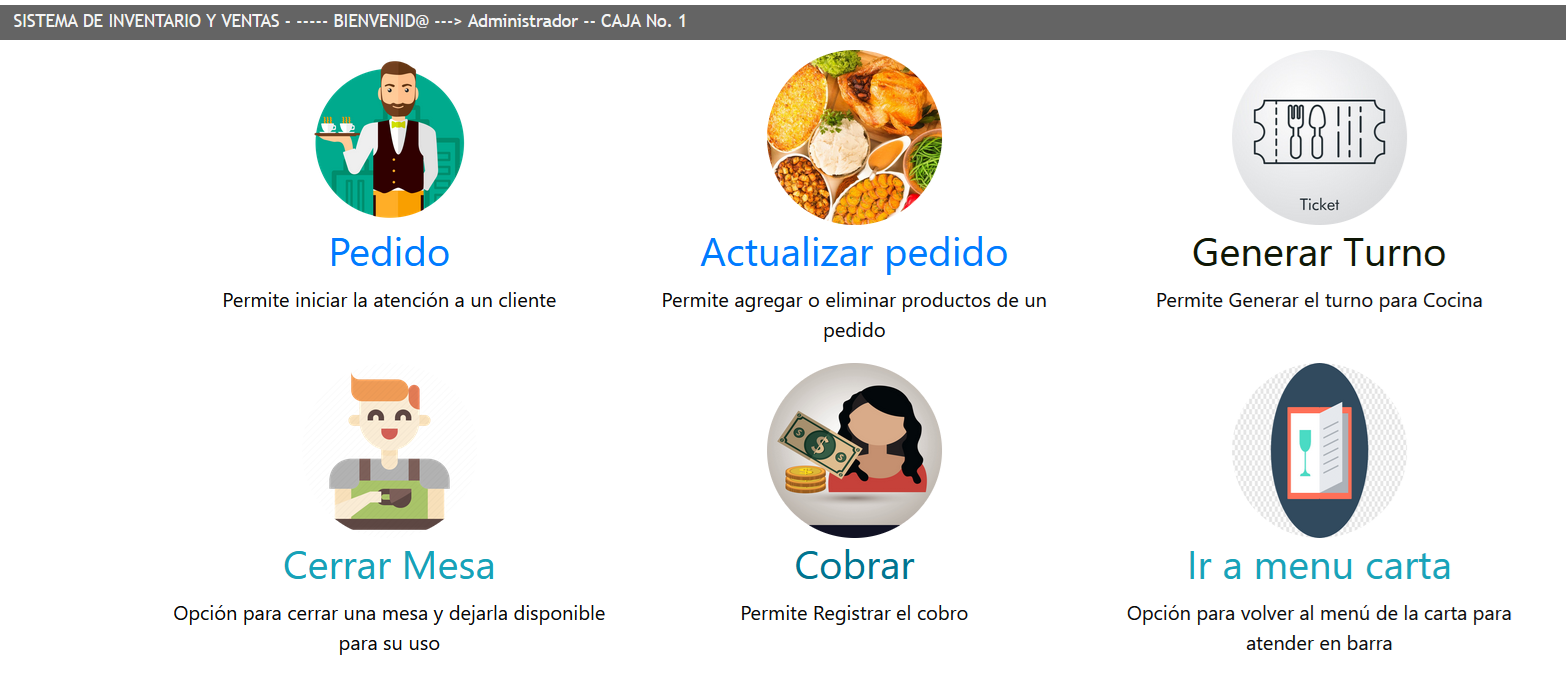 Imagen del sistema de venta POS